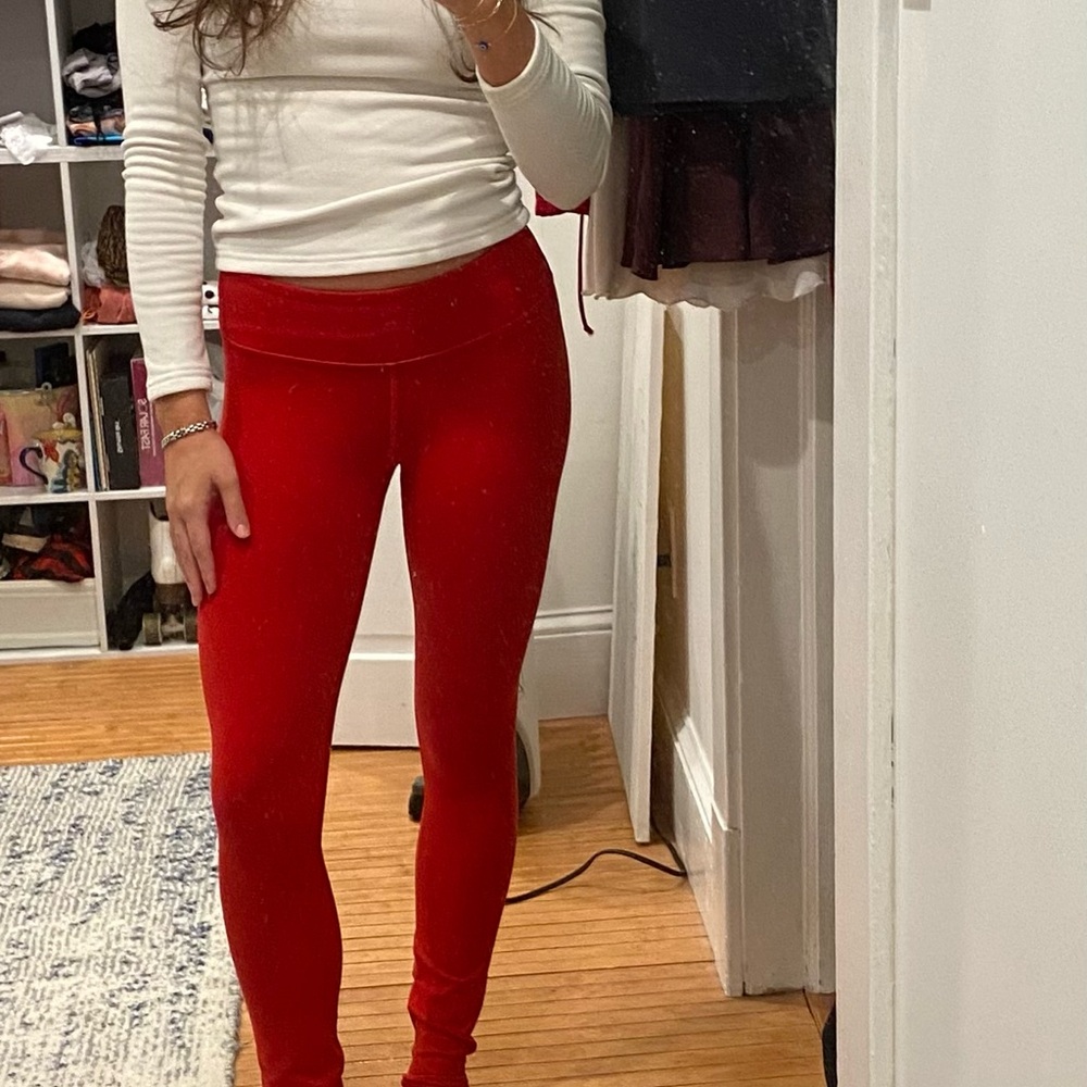 Red Leggings